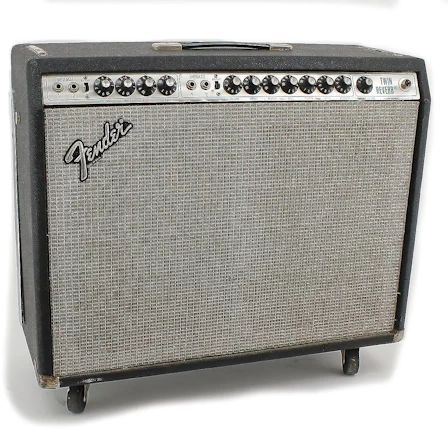 Fender twin reverb silver face