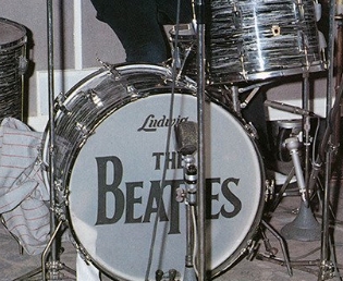 AKG D20 on Ringo's bass drum