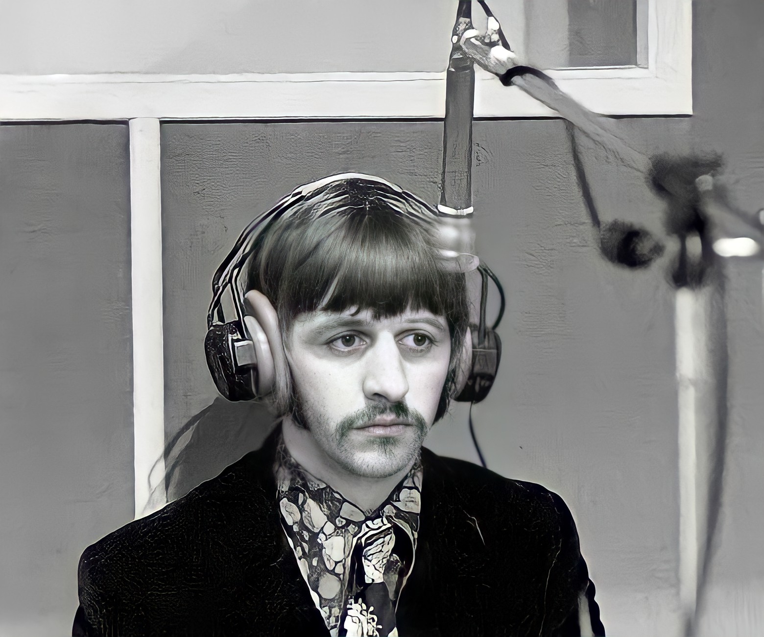 Ringo Starr with S.G.Brown headphones
