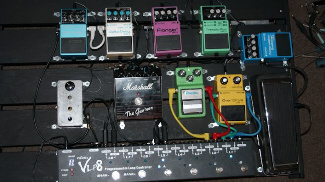 DIY pedal board