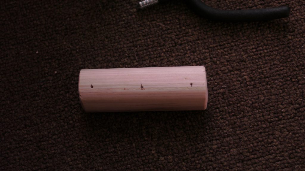 DIY guitar mount Dowel